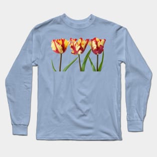 Tulipa  &#39;Flaming Parrot&#39;    Parrot Group  Tulip Long Sleeve T-Shirt